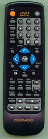 DAEWOO BZYKQDVG3000N Genuine  OEM original Remote