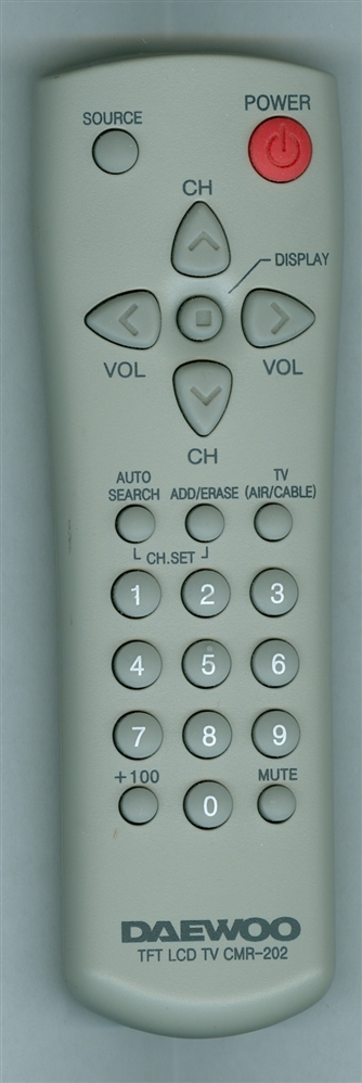 DAEWOO CMR-202 CMR202 Refurbished Genuine OEM Original Remote