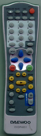 DAEWOO DVDP4851 Genuine  OEM original Remote