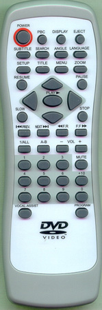 DAEWOO DVDS150 Genuine  OEM original Remote