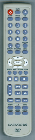 DAEWOO REDVG9500N Genuine  OEM original Remote
