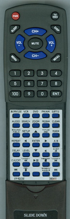 DAEWOO 97P1R2UCA0 97P1R2UCA0 replacement Redi Remote