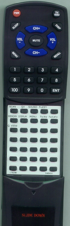 DAEWOO CTS2090 replacement  Redi Remote