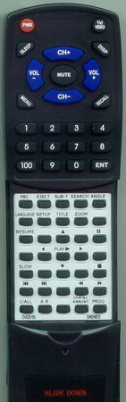 DAEWOO DVDS150 replacement Redi Remote