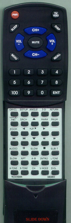 DAEWOO REDVG5200S replacement Redi Remote