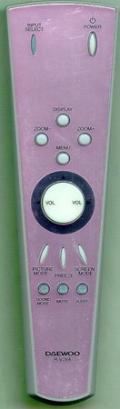 DAEWOO 48B00RV28E RV28A Genuine  OEM original Remote