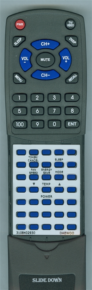 DAEWOO 3108402930 replacement Redi Remote