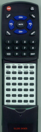 DELL W2607C replacement Redi Remote