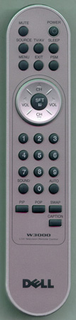 DELL W3000 W3000 Genuine  OEM original Remote