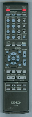 DENON 307010085006D RC1149 Genuine  OEM original Remote
