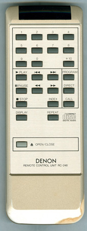 DENON 3990213001 RC248 Genuine  OEM original Remote