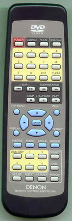 DENON 3990655009 RC545 Genuine  OEM original Remote
