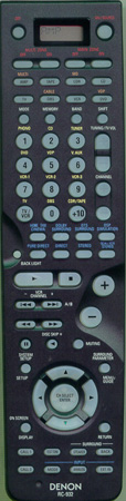 DENON 3990854004 RC932 Genuine  OEM original Remote