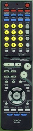 DENON 3990877007 RC941 Genuine  OEM original Remote