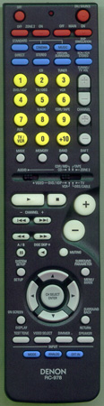 DENON 3990953002 RC978 Genuine  OEM original Remote