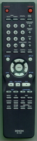 DENON 3991061003 RC1037 Genuine  OEM original Remote