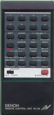 DENON 4990052009 RC95 Genuine  OEM original Remote