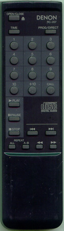 DENON 4990148007 RC207H Genuine  OEM original Remote
