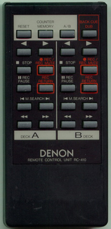 DENON 4990154101 RC410 Genuine  OEM original Remote