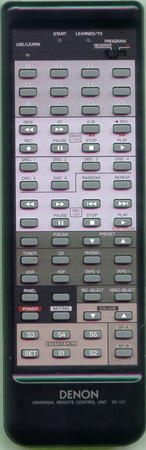 DENON 4990200000 RC-137 Genuine  OEM original Remote