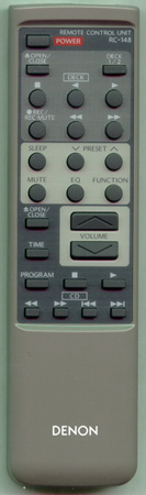DENON 4990228008 RC148 Genuine  OEM original Remote