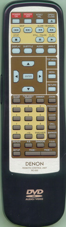 DENON 4990304003 RC552 Genuine  OEM original Remote