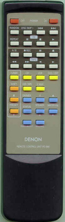 DENON 9630088707 RC895 Genuine  OEM original Remote