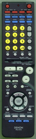 DENON 9630103006 RC916 Genuine  OEM original Remote