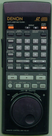 DENON LA3100U102 RC517 Genuine  OEM original Remote