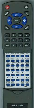 DENON 30701010400AD RC1167 replacement Redi Remote