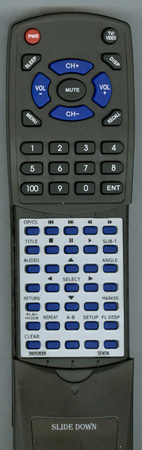 DENON 3990506006 RC-540 replacement Redi Remote