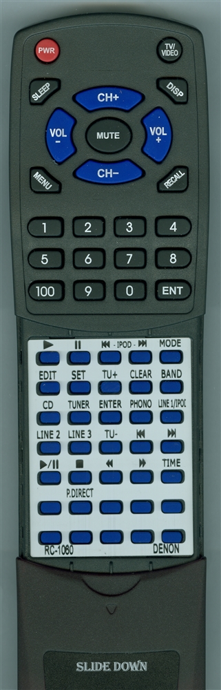 DENON 3991080000 RC-1060 replacement Redi Remote