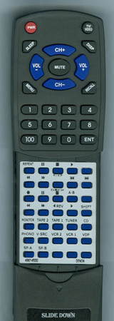 DENON 4990145000 RC124 replacement Redi Remote