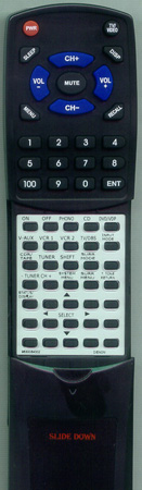 DENON 9630084002 RC897 replacement Redi Remote