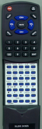 DENON 9H26000653 RC1017 replacement Redi Remote