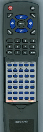 DENON AX-430765J RC198 replacement Redi Remote