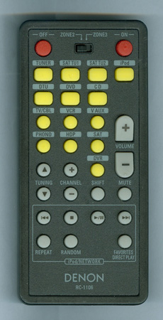 DENON 307010025004D RC-1106 Genuine OEM original Remote