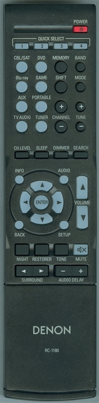 DENON 30701014100AD RC-1180 Genuine OEM original Remote