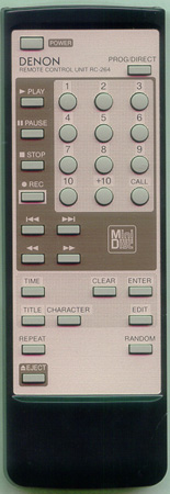 DENON 3990340000 RC-264 Genuine OEM original Remote