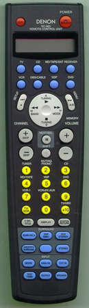 DENON 3990554003 RC-863 Genuine OEM original Remote