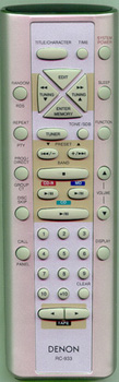 DENON 3990855003 RC933 Genuine OEM original Remote