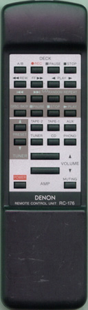 DENON 4990277004 RC-176 Genuine OEM original Remote