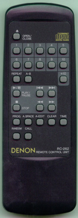 DENON 9600057302 RC-262 Genuine OEM original Remote