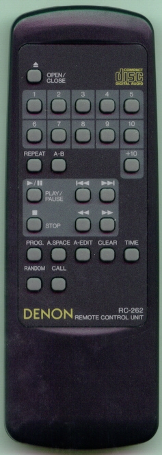 DENON 9600057302 RC-262 Refurbished Genuine OEM Original Remote