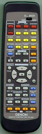 DENON 9630076900 RC-896 Genuine  OEM original Remote