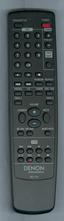 DENON 963307002350D RC-1101 Genuine OEM original Remote