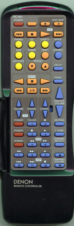 DENON 9LHL00583 RC-841 Genuine  OEM original Remote