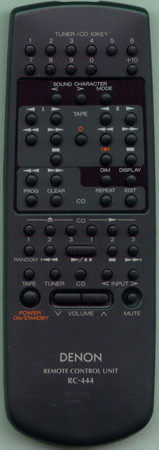 DENON AX-425701N RC-444 Genuine OEM original Remote