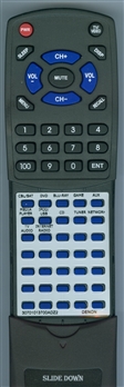 DENON 30701013700AD RC-1184 replacement Redi Remote