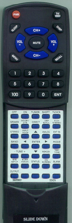 DENON 3990556001 RC-865 replacement Redi Remote